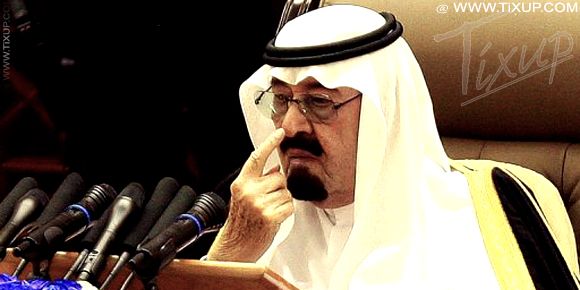 Roi Abdallah d'Arabie Saoudite