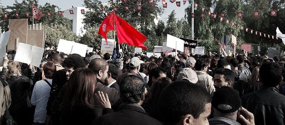 Manifestation - Bardo (Tunisie)