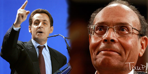 Nicolas Sarkozy - Moncef Marzouki