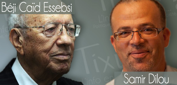Béji Caïd Essebsi - Samir Dilou