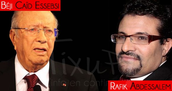 Béji Caïd Essebsi - Rafik Abdessalem Bouchlaka
