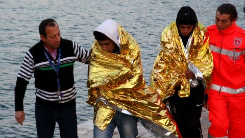 Tunisiens a Lampedusa - naufrage - clandestin