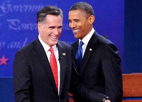 Mitt Romney - Barack Obama