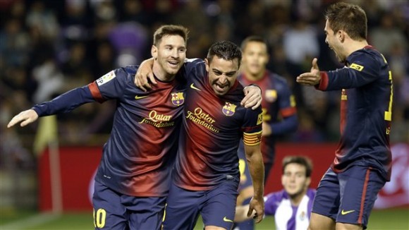 Lionel Messi - Xavi Hernandez - Jordi Alba