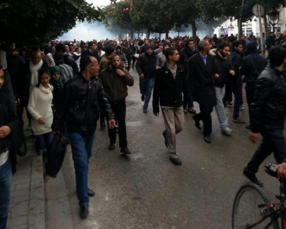Avenue Habib Bourguiba - 6 février 2013