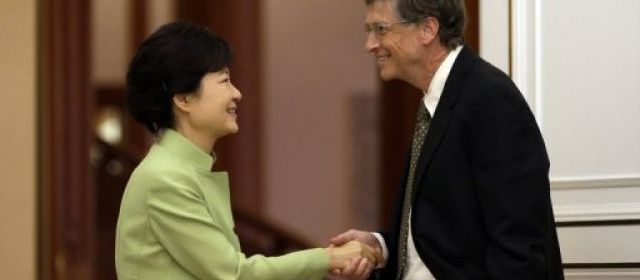 Park Geun-Hye - Bill Gates