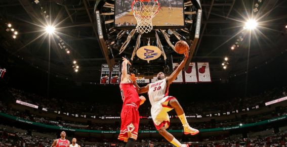 NBA - Miami Heat Vs Chicago Bulls