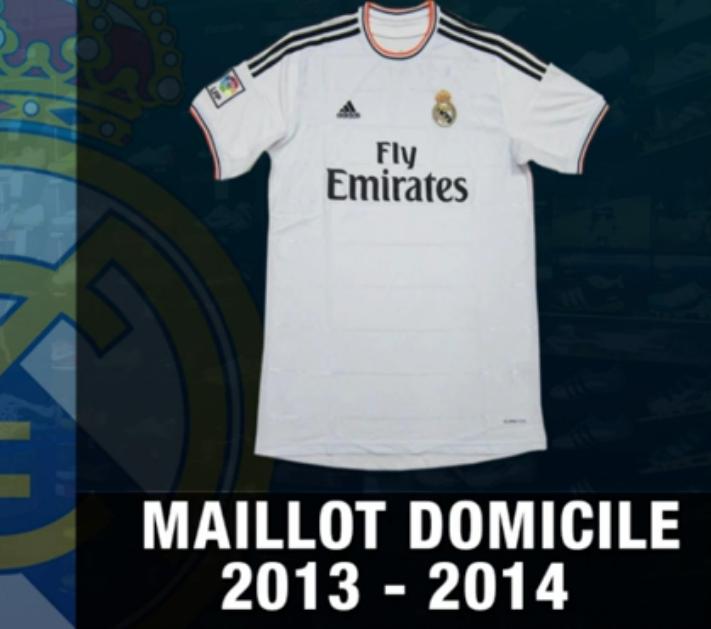 Découvrez le nouveau maillot de Real Madrid