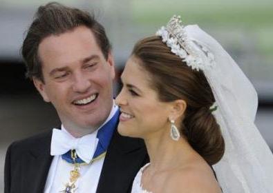 La princesse Madeleine de Suède et le financier Chris O'Neill mariés