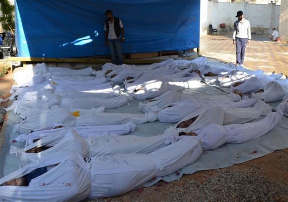 Plus d'un millier de morts dans une attaque chimique près de Damas