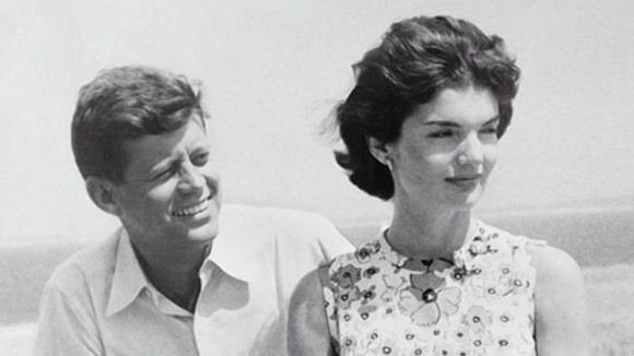 Le couple présidentiel, ohn Fitzgerald "Jack" Kennedy et sa femme Jack Kennedy.