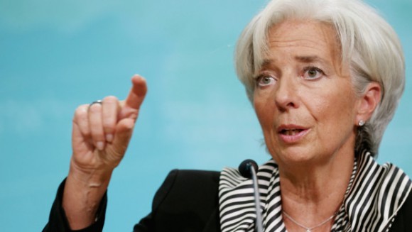 Christine Lagarde, ancienne ministre de l'Économie de 2007 à 2011 et actuellement directrice générale du Fonds monétaire international (FMI)