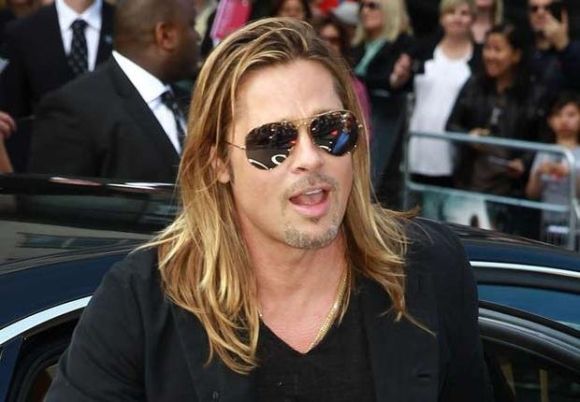 Ancienne coupe de cheveux de Brad Pitt