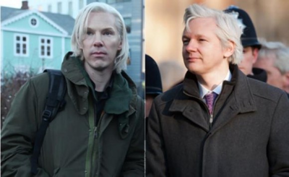 La star Benedict Cumberbatch joue le rôle du fondateur de WikiLeaks Julian Assange.