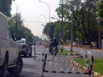 Un zone de sécurité près des ambassades étrangères à l'ouest de Niamey 