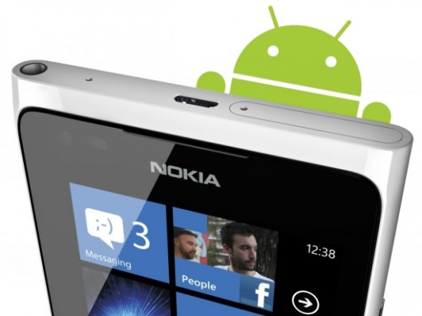 Nokia a construit des versions de ses Smartphones Lumia qui pourrait fonctionner Androïde