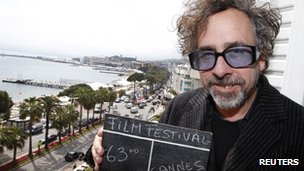 Burton a été président du jury du Festival de Cannes en 2010