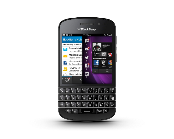 Blackberry a commencé à déployer la mise à jour Blackberry OS 10.2