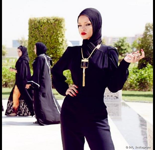 Le photoshoot de Rihanna à la mosquée d'Abu Dhabi