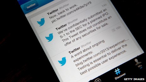 Twitter a annoncé sa décision de  vente d'actions.