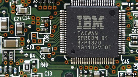 La division matérielle d'IBM a subi une baisse de 17% au troisième trimestre