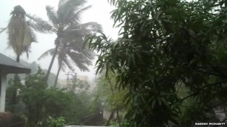 Le Cyclone Phailin est décrit comme la plus grosse tempête dans la région depuis 14 ans