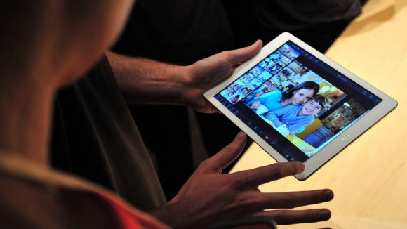 l'iPad d'rain pour les tablettes Android de SamsungApple laisse du ter