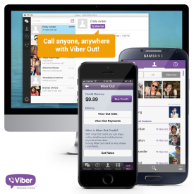 Viber se rapproche un peu plus de son principal rival Skype