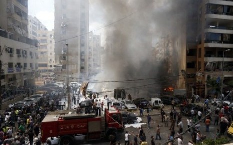 Un attentat à la voiture piégée au coeur de Beyrouth
