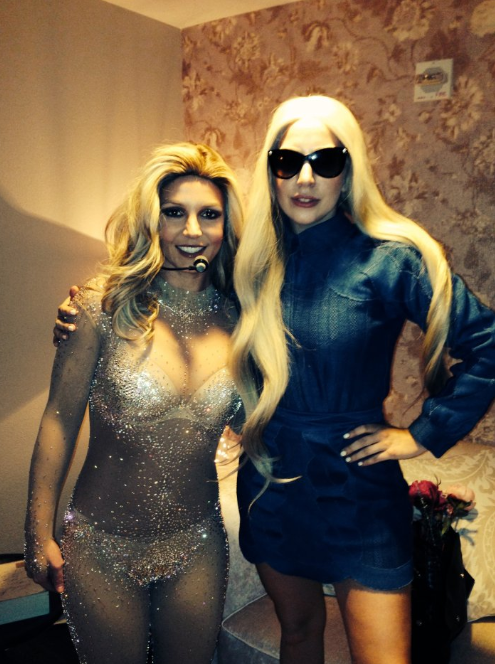 Britney Spears et Lady Gaga
