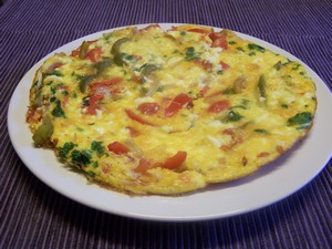omelette-aux-poivrons
