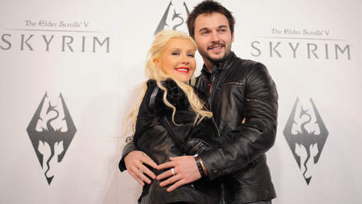 Christina Aguilera et son fiancé Matt Rulter