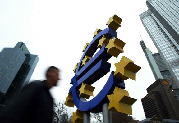 améloration de l'excédent de la zone euro