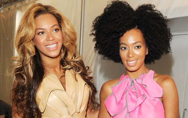 Beyoncé et sa soeur Solange
