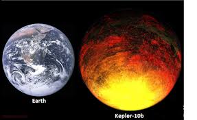 Kepler-10 fait plus de deux fois la taille de la terre