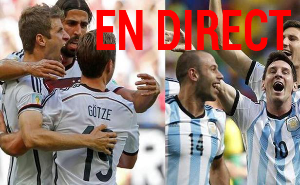 Match Allemagne Argentine en direct tv et streaming sur Internet
