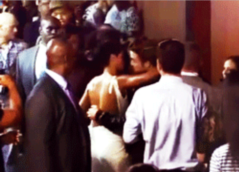 Rihanna drague Robert devant sa petite amie