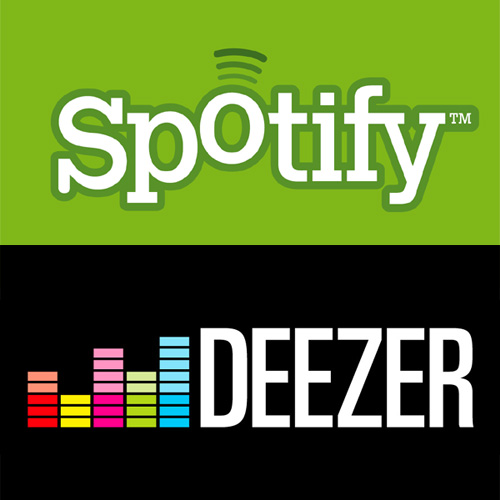 La musique en streaming sur Internet avec Deezer et Spotify