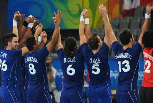 La France et les meilleures équipes Européennes dans le Championnat d'Europe de handball