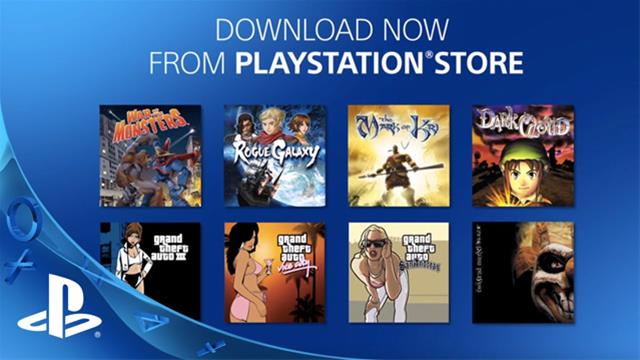 Les jeux classiques PS2 disponibles sur le store PSN de la PlayStation 4