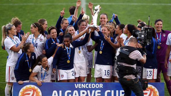 Le football féminin à l'honneur avec les meilleures équipes présentes à l'Algarve Cup