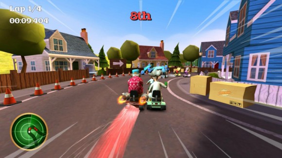Sortit sur PS4 et Xbox One, Coffin Dodgers est un Mario Kart like plutôt convainquant