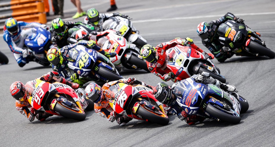 La Moto GP fait son spectacle au Grand Prix d'Allemagne