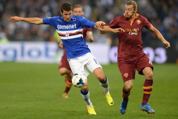 Les 8es de finale de la Coupe d'Italie de football : Résultat match AS Rome Sampdoria
