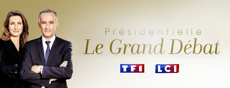 Voir Présidentielle le grand débat en direct sur TF1 : Replay vidéo débat Jean-Luc Mélenchon, Marine Le Pen, François Fillon