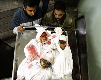 3 bébés victimes d'un raid
