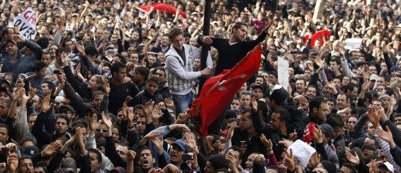 Protestation en Tunisie