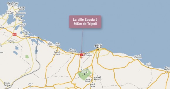 Zaouia - Ville libyenne à 50Km de la capitale Tripoli