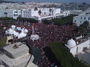 La Kasbah - Tunis : Vendredi 25 Février 2011