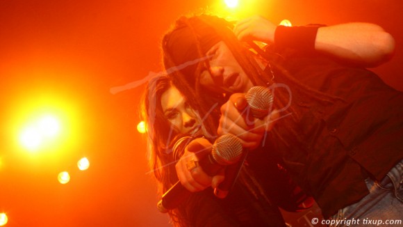 Elize Ryd & Jack E. : Amaranthe - ©Tixup